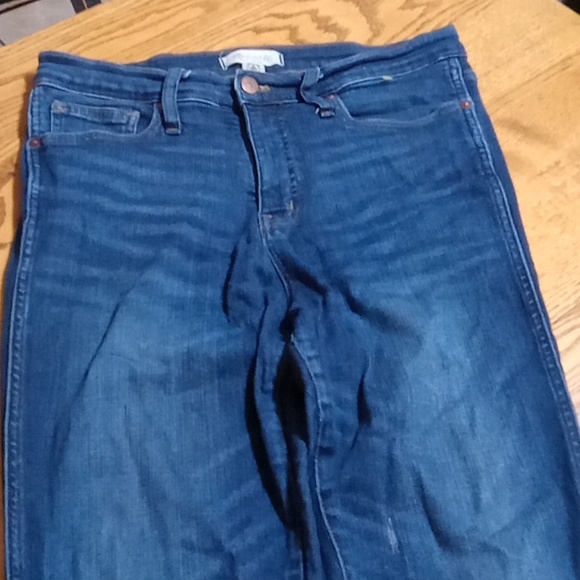 MADEWELL WOMENS JEANS 29 DENIM Pants Used Preowned HIGH RISE SKINNY Faded - Picture 2 of 11